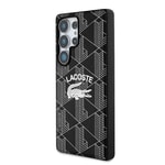Galaxy S25 Ultra Kılıf Lacoste Orjinal Lisanslı M-safe Şarj Özellikli Mono Vintage Logo Kapak