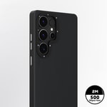 Galaxy S25 Ultra Kılıf M-safe Şarj Özellikli Basit Mat Deri Desenli Youngkit Tech Fashion Serisi Kapak
