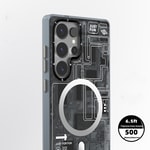 Galaxy S25 Ultra Kılıf M-safe Şarj Özellikli YoungKit Technology Serisi Kapak
