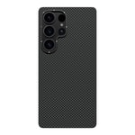 Galaxy S25 Ultra Kılıf M-safe Şarj Özellikli Aramid Fiber Youngkit 1500D Extreme Wing Serisi Kapak