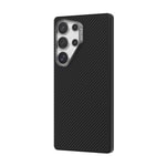 Galaxy S25 Ultra Kılıf M-safe Şarj Özellikli 600D Metal Kamera Çerçeveli Raptic Aramid Fiber Serisi Kapak