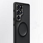 Galaxy S25 Ultra Kılıf M-safe Şarj Özellikli Youngkit Rock Sand Serisi Kapak