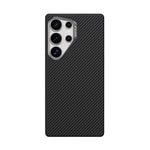 Galaxy S25 Ultra Kılıf M-safe Şarj Özellikli 600D Metal Kamera Çerçeveli Raptic Aramid Fiber Serisi Kapak
