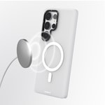 Galaxy S25 Ultra Kılıf M-safe Şarj Özellikli Youngkit Hidden Sand Serisi Kapak