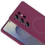 Galaxy S25 Ultra Kılıf M-safe Şarj Özellikli Zore Meta Kapak