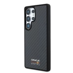 Galaxy S25 Ultra Kılıf Redbull Orjinal Lisanslı M-safe Şarj Özellikli Karbon Fiber Tasarımlı Parlayan Logolu Kapak