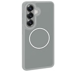 Galaxy S26 Kılıf M-Safe Şarj Özellikli Metal Kamera Çerçeveli Zore Sanremo Silikon Kapak