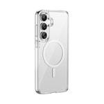 Galaxy S26 Kılıf Wiwu MCC-101 iShield Pro Serisi M-safe Şarj Özellikli Crystal Sert PC Kapak
