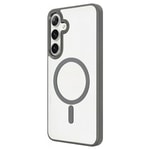 Galaxy S26 Plus Kılıf M-safe Şarj Özellikli Zore Krom M-safe Silikon Kapak