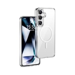 Galaxy S26 Plus Kılıf Wiwu MCC-101 iShield Pro Serisi M-safe Şarj Özellikli Crystal Sert PC Kapak