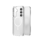 Galaxy S26 Plus Kılıf Wiwu MCC-101 iShield Pro Serisi M-safe Şarj Özellikli Crystal Sert PC Kapak