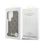 Galaxy S26 Ultra Kılıf Guess Orjinal Lisanslı M-safe Şarj Özellikli Script Yazı Logolu 4G Desenli Kapak