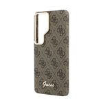 Galaxy S26 Ultra Kılıf Guess Orjinal Lisanslı M-safe Şarj Özellikli Script Yazı Logolu 4G Desenli Kapak