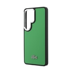 Galaxy S26 Ultra Kılıf Lacoste Orjinal Lisanslı PU Pike Desenli Arka Yüzey İkonik Timsah Metal Logolu Kapak