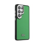 Galaxy S26 Ultra Kılıf Lacoste Orjinal Lisanslı PU Pike Desenli Arka Yüzey İkonik Timsah Metal Logolu Kapak