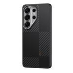 Galaxy S26 Ultra Kılıf M-safe Şarj Özellikli 600D Metal Kamera Çerçeveli Raptic Aramid Dual Serisi Kapak