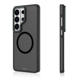 Galaxy S26 Ultra Kılıf M-safe Şarj Özellikli Youngkit Rock Sand Serisi Kapak