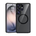 Galaxy S26 Ultra Kılıf M-safe Şarj Özellikli Benks ​​​​​​Crystal Serisi Şeffaf Kapak