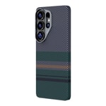Galaxy S26 Ultra Kılıf M-safe Şarj Özellikli Karbon Fiber Tasarımlı Benks Aurora ArmorPro Kevlar Kapak