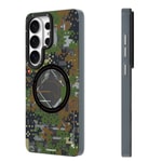 Galaxy S26 Ultra Kılıf M-Safe Şarj Özellikli Youngkit Camouflage Sykell Serisi Kapak