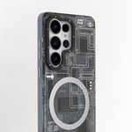 Galaxy S26 Ultra Kılıf M-safe Şarj Özellikli Youngkit 360 Derece Standlı Technology Serisi Kapak