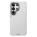 Galaxy S26 Ultra Kılıf M-safe Şarj Özellikli Basit Mat Deri Desenli Youngkit Tech Fashion Serisi Kapak