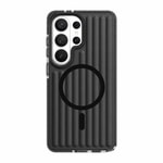 Galaxy S26 Ultra Kılıf M-safe Şarj Özellikli Oyuklu Tasarım Mutural Luggage Serisi Kapak