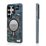 Galaxy S26 Ultra Kılıf M-safe Şarj Özellikli Youngkit 360 Derece Standlı Technology Serisi Kapak