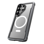 Galaxy S26 Ultra Kılıf M-safe Şarj Özellikli Airbagli Raptic Shield Serisi Şeffaf Arka Yüzey Kapak