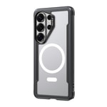 Galaxy S26 Ultra Kılıf M-safe Şarj Özellikli Airbagli Raptic Shield Serisi Şeffaf Arka Yüzey Kapak
