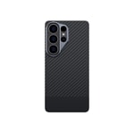 Galaxy S26 Ultra Kılıf M-safe Şarj Özellikli 1500D Aramid Fiber Amazingthing Titan Max Serisi Kapak