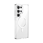 Galaxy S26 Ultra Kılıf Wiwu MCC-101 iShield Pro Serisi M-safe Şarj Özellikli Crystal Sert PC Kapak