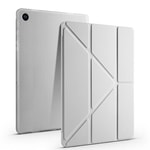 Galaxy Tab A11 Kılıf Zore Tri Folding Kalem Bölmeli Standlı Kılıf