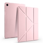 Galaxy Tab A11 Kılıf Zore Tri Folding Kalem Bölmeli Standlı Kılıf