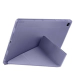 Galaxy Tab A11 Kılıf Zore Tri Folding Kalem Bölmeli Standlı Kılıf