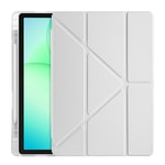 Galaxy Tab A11 Plus Kılıf Zore Tri Folding Kalem Bölmeli Standlı Kılıf