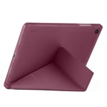 Galaxy Tab A11 Plus Kılıf Zore Tri Folding Kalem Bölmeli Standlı Kılıf