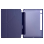 Galaxy Tab S10 FE Kılıf Zore Tri Folding Kalem Bölmeli Standlı Kılıf
