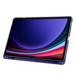 Galaxy Tab S10 FE Kılıf Zore Tri Folding Kalem Bölmeli Standlı Kılıf