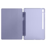 Galaxy Tab S10 FE Plus Kılıf Zore Tri Folding Kalem Bölmeli Standlı Kılıf