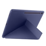 Galaxy Tab S10 FE Plus Kılıf Zore Tri Folding Kalem Bölmeli Standlı Kılıf