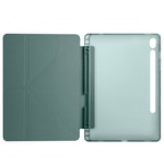 Galaxy Tab S10 Lite Kılıf Zore Tri Folding Kalem Bölmeli Standlı Kılıf