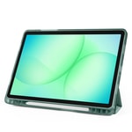 Galaxy Tab S11 Kılıf Zore Tri Folding Kalem Bölmeli Standlı Kılıf