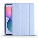 Galaxy Tab S6 Lite P610 Kılıf Zore Tri Folding Kalem Bölmeli Standlı Kılıf
