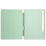 Galaxy Tab S9 FE Kılıf Zore Tri Folding Kalem Bölmeli Standlı Kılıf