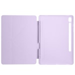 Galaxy Tab S9 Kılıf Zore Tri Folding Kalem Bölmeli Standlı Kılıf
