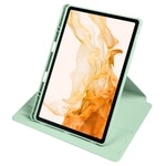 Galaxy Tab S9 Plus Kılıf Zore Termik Kalem Bölmeli Dönebilen Standlı Kılıf