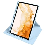 Galaxy Tab S9 Plus Kılıf Zore Termik Kalem Bölmeli Dönebilen Standlı Kılıf