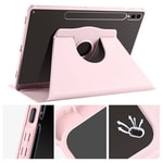 Galaxy Tab S9 Plus Kılıf Zore Termik Kalem Bölmeli Dönebilen Standlı Kılıf