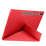 Galaxy Tab S9 Plus Kılıf Zore Tri Folding Kalem Bölmeli Standlı Kılıf